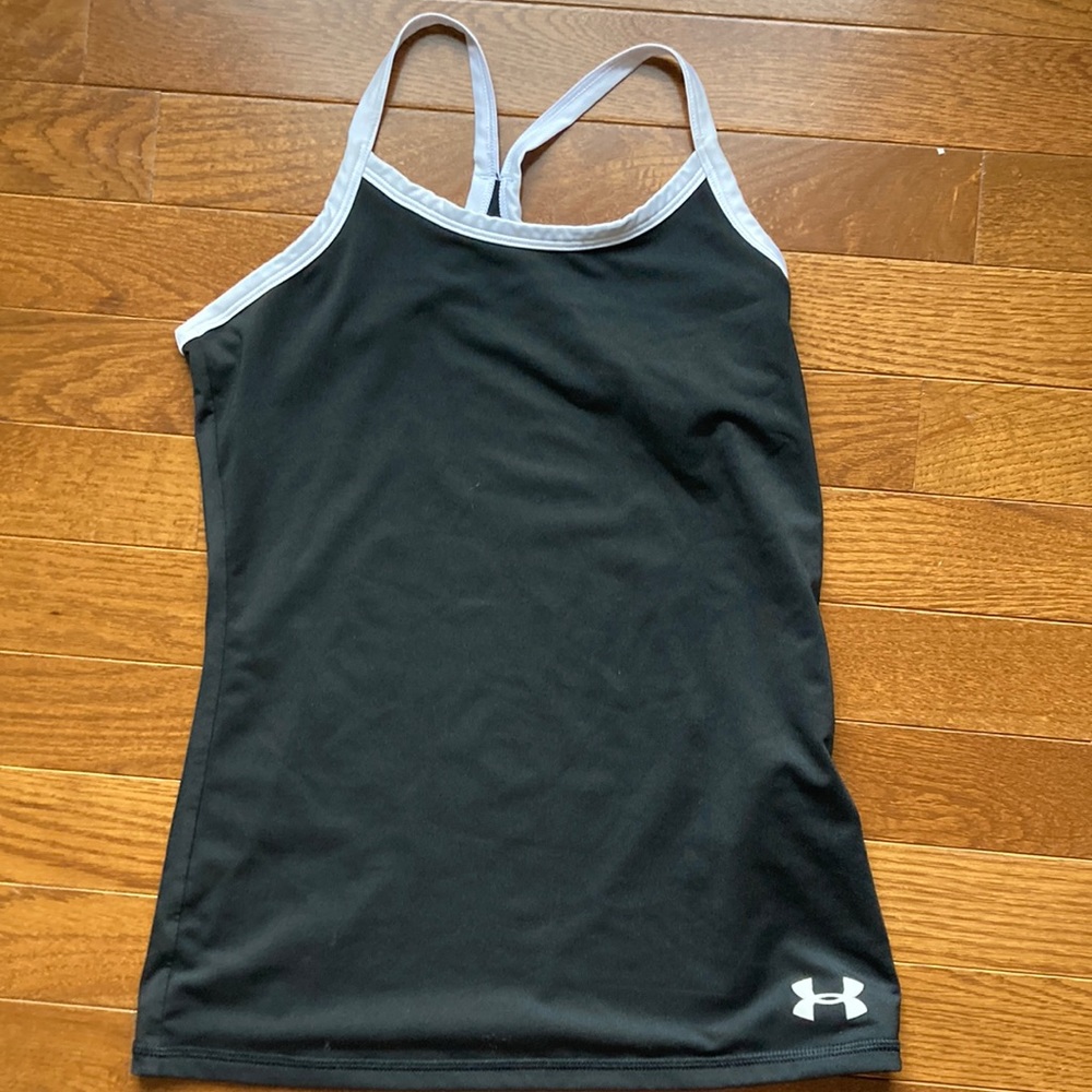 Youth Under Armour Black Tank Top